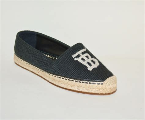 burberry tabitha monogram leather espadrille|Burberry Espadrille shoes and sandals for Women .